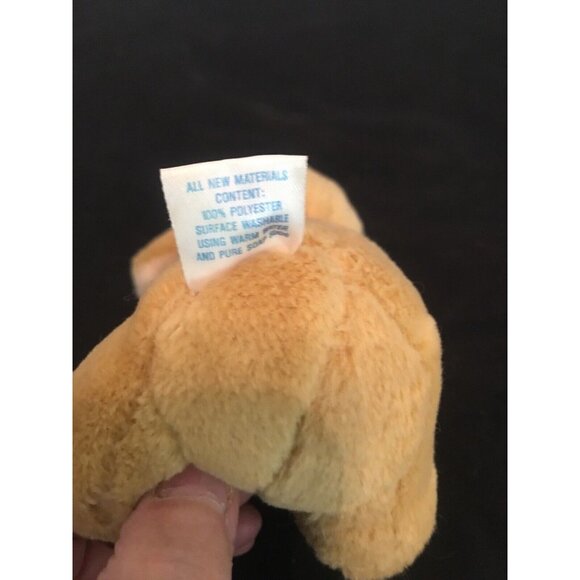 Vtg Quiltex Plush Bunny Lovey Rare w/Tush Tag VG Cond 7” Easter Rabbit - Picture 7 of 8